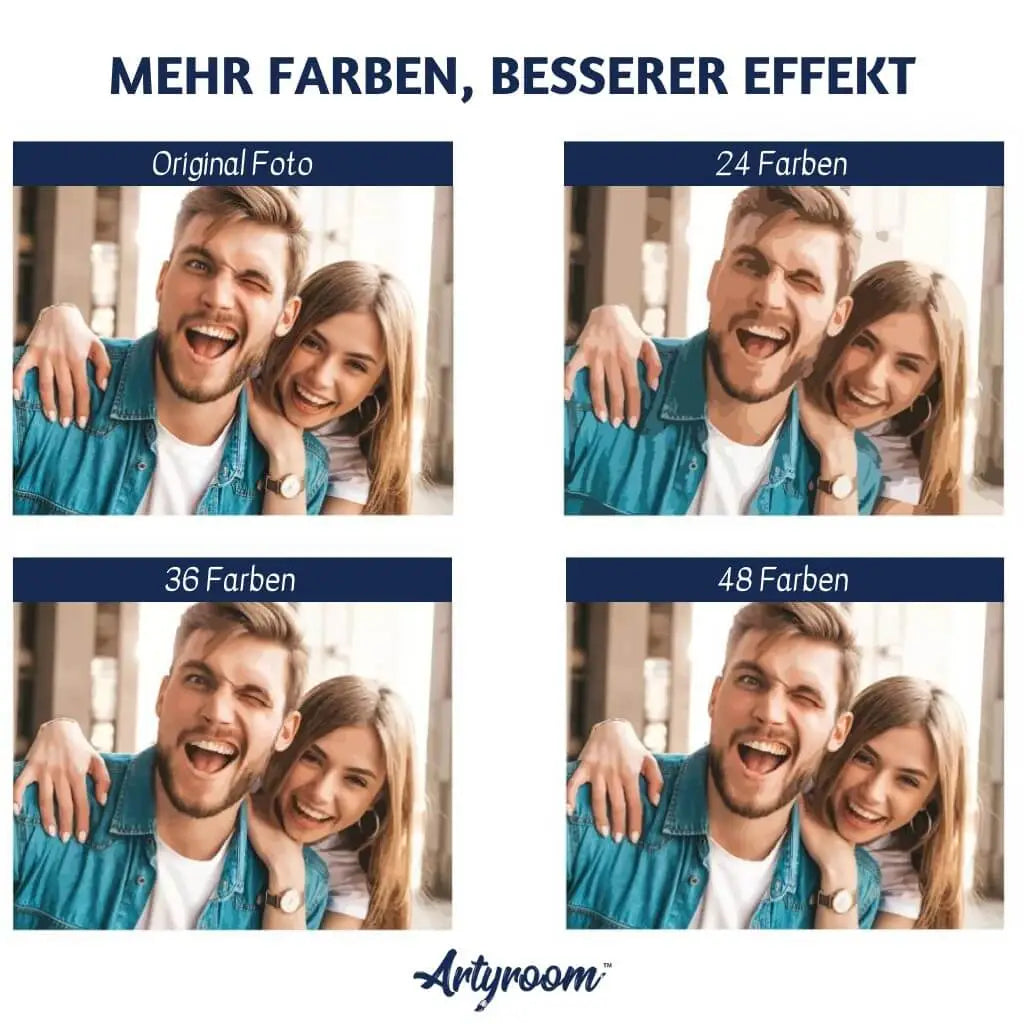 Malen nach Zahlen – Eigenes Foto / Bild - Artyroom