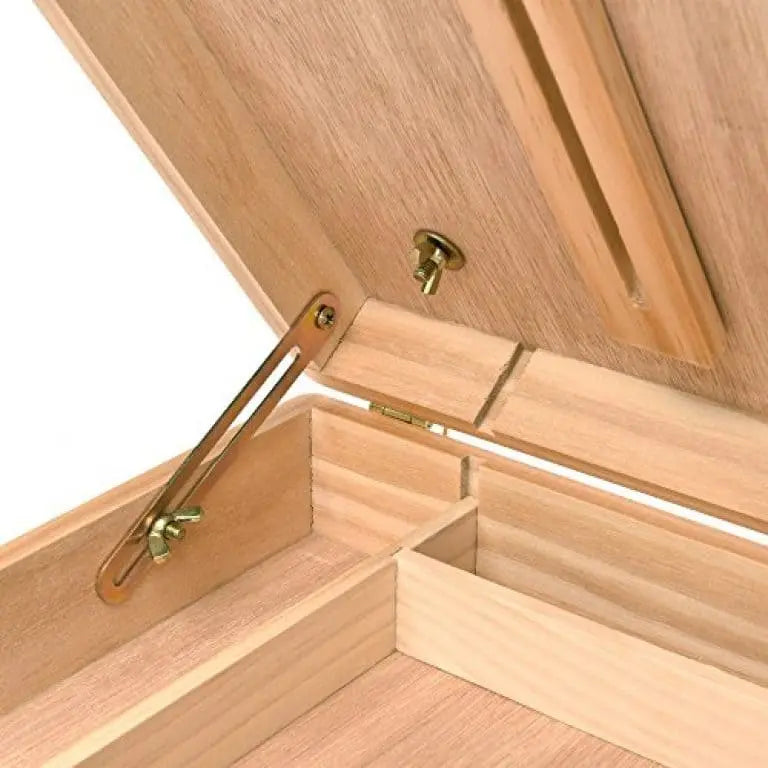 Koffer Staffelei aus Holz - Artyroom