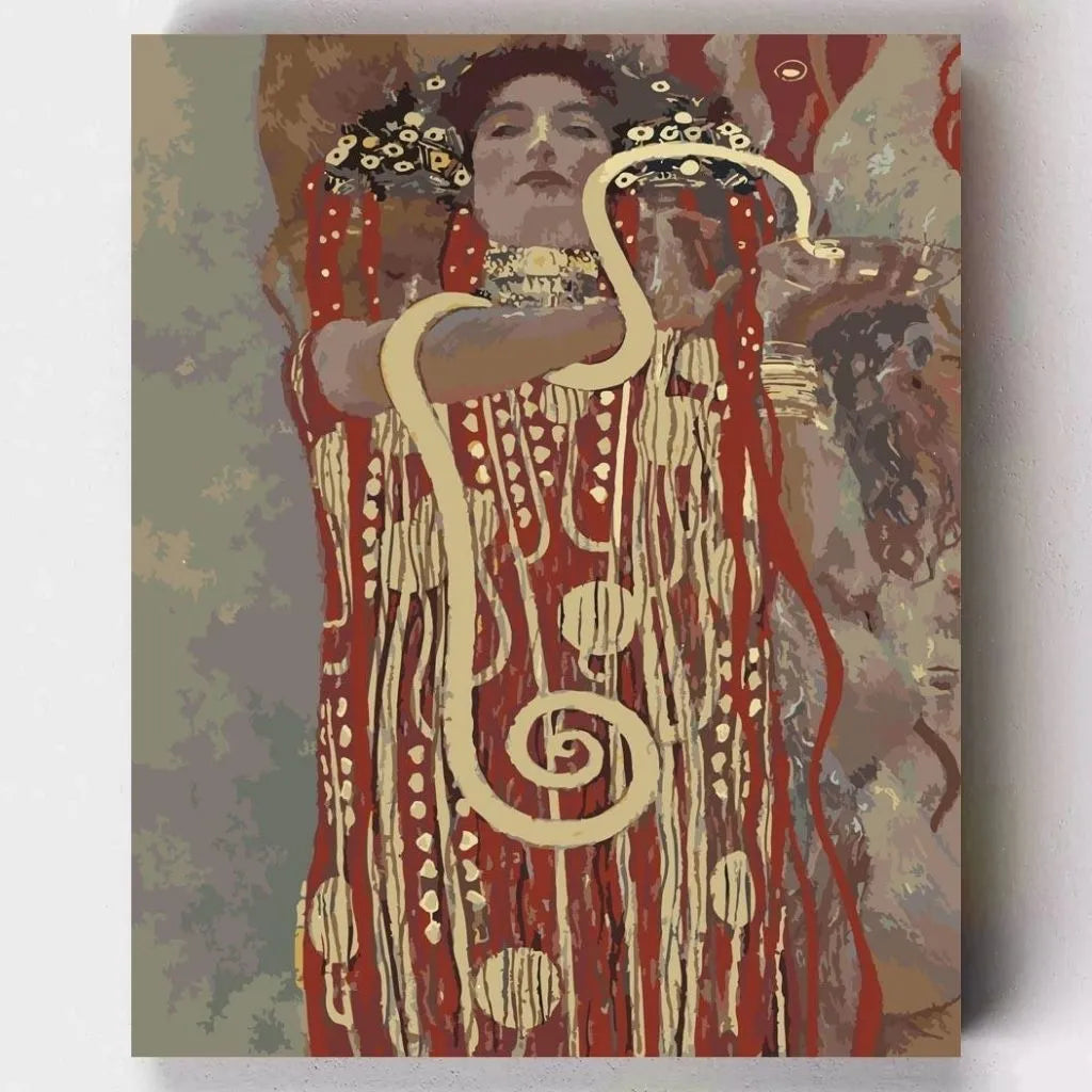 Malen nach Zahlen - Hygieia - Gustav Klimt - Artyroom