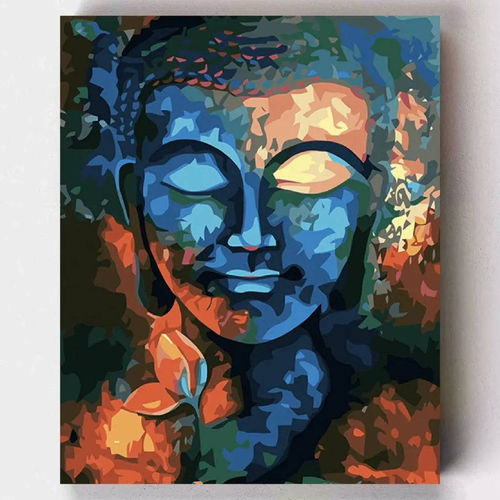 Malen nach Zahlen - Entspannter Buddha - Artyroom